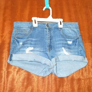 Awesome WAX JEAN Denim Shorts